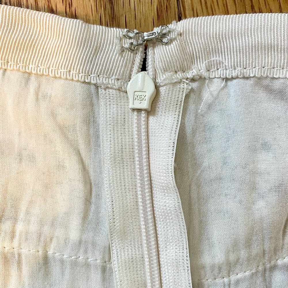 sady + lu • tiered ivory crochet skirt - Picture 4 of 6